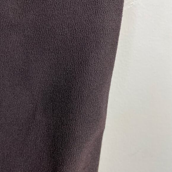 Eileen Fisher Washable Stretch Crepe Ankle Pants Dark Brown Plus 3X New NWT - Picture 7 of 11